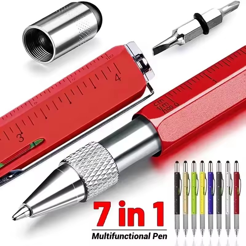Writing Tools - Pena Multifungsi 7 in 1, Stylus