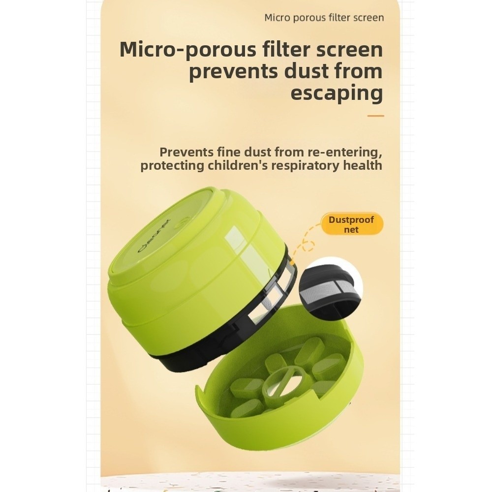 Penyedot Debu Mini Nirkabel Po - Mini Desktop Vacuum Cleaner For Eraser Dust ulasan dan harga